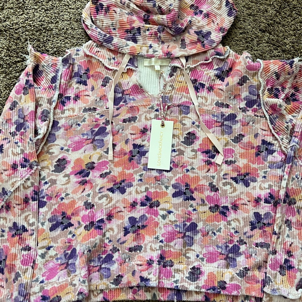 LoveShackFancy cropped sweater